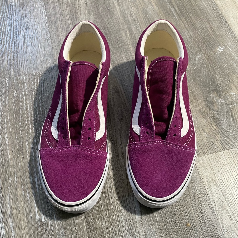Vans Old School Grape Juice color NEW
